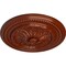 Ekena Millwork Chester Ceiling Medallion (Fits Canopies up to 2 1/4"), Hand-Painted Firebrick, 15 3/4"OD x 1 7/8"P CM15CHFIF - alternate 2